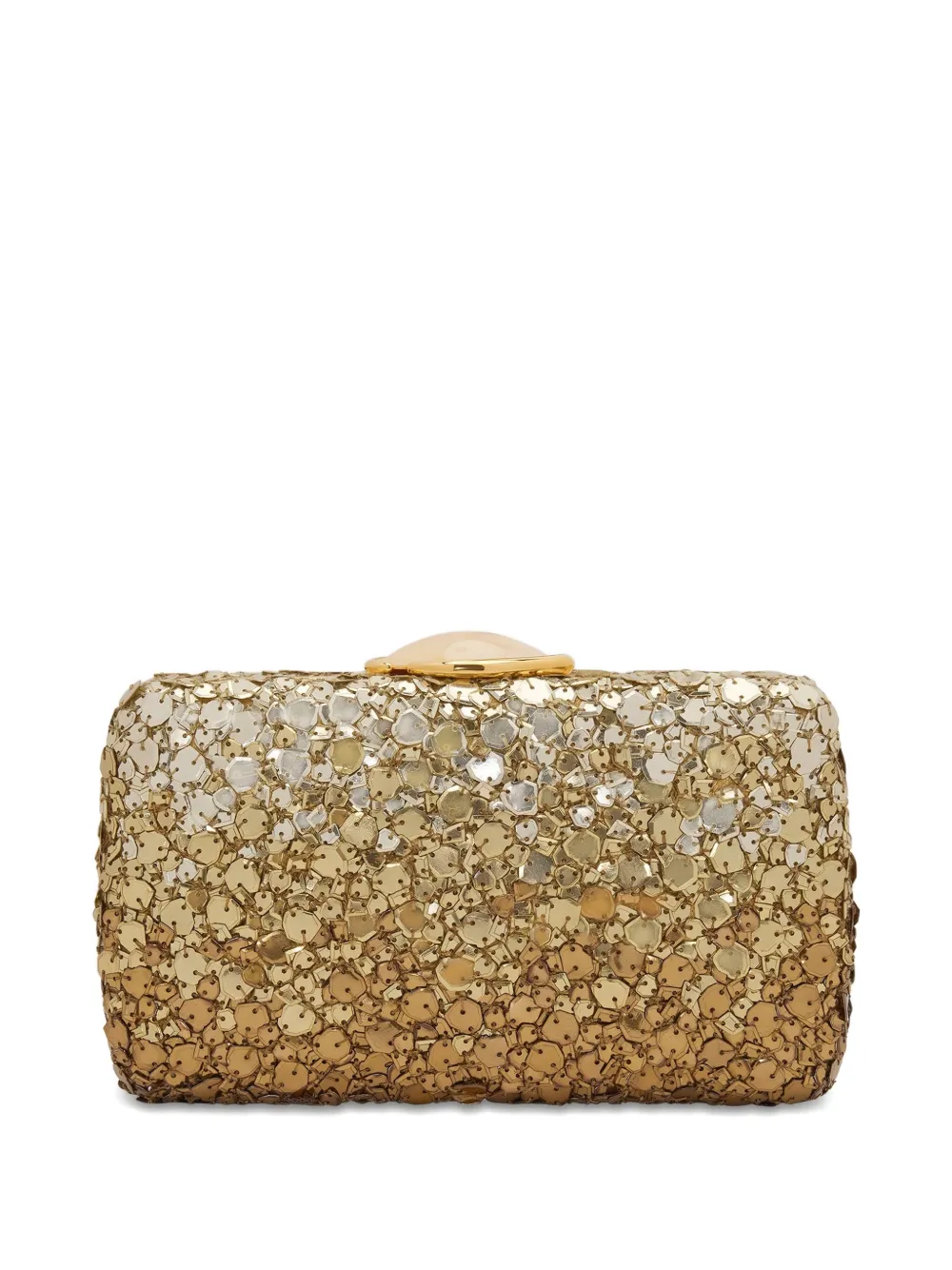 Oscar de la Renta O Minaudière clutch Goud