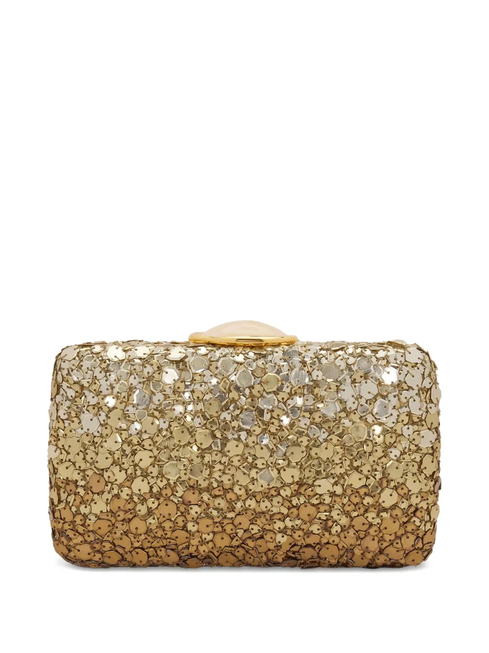 Oscar de la Renta O Minaudière clutch Goud