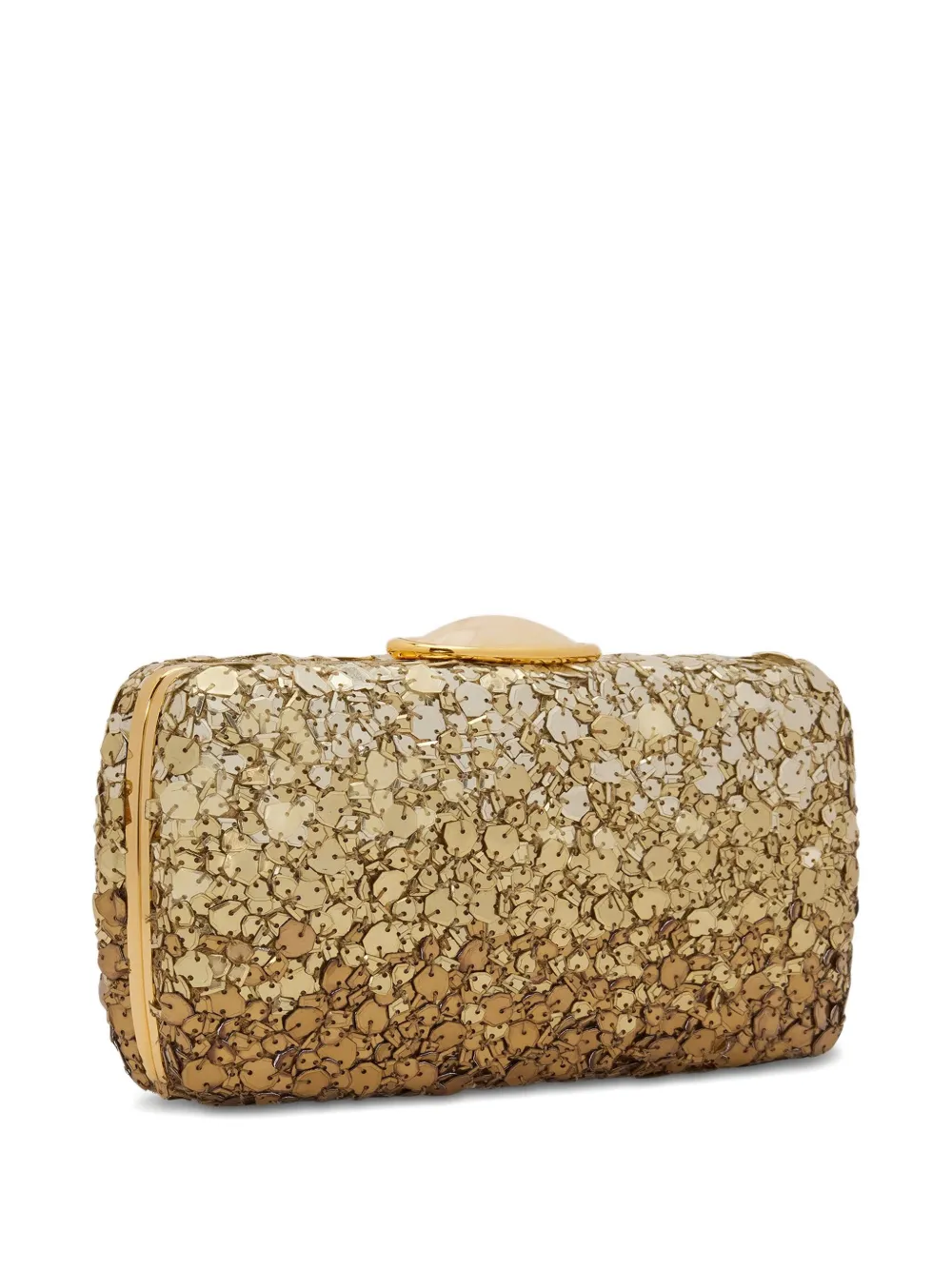Oscar de la Renta O Minaudière clutch Goud