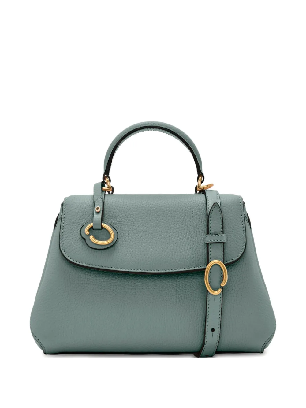 Oscar de la Renta ストラクチャード ハンドル バッグ - ブルー Oscar de la Renta ストラクチャード ハンドル バッグ - ブルー
