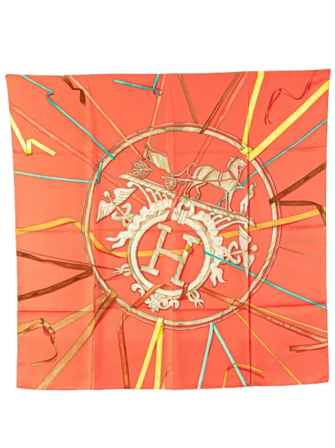 Hermès Pre-Owned 2000-2020 Attrape Tes Reves Silk Scarf scarves