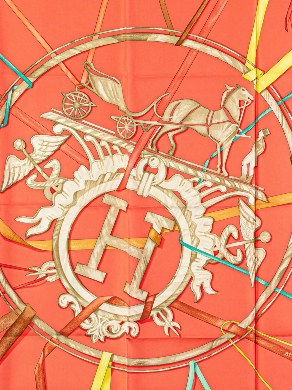 Hermès Pre-Owned mascada Attrape Tes Reves de seda 2000-2020 | Image 2