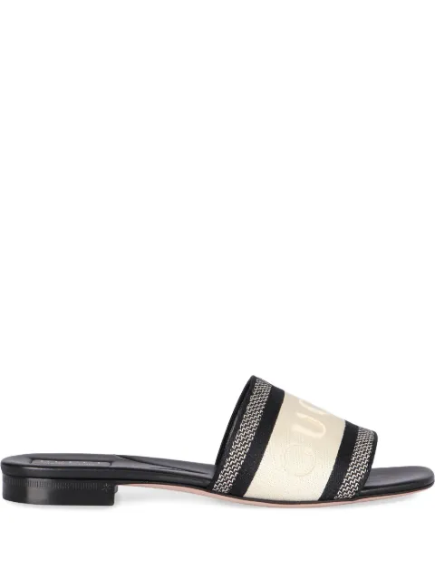 Gucci صندل بزينة ويب