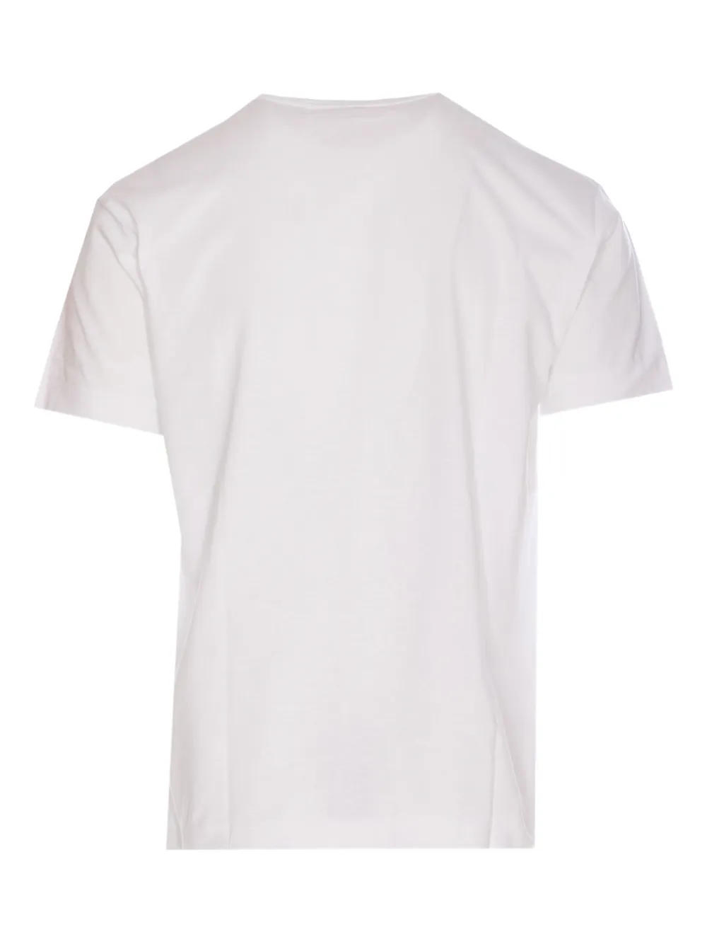 Comme Des Garçons Play Katoenen T-shirt Wit
