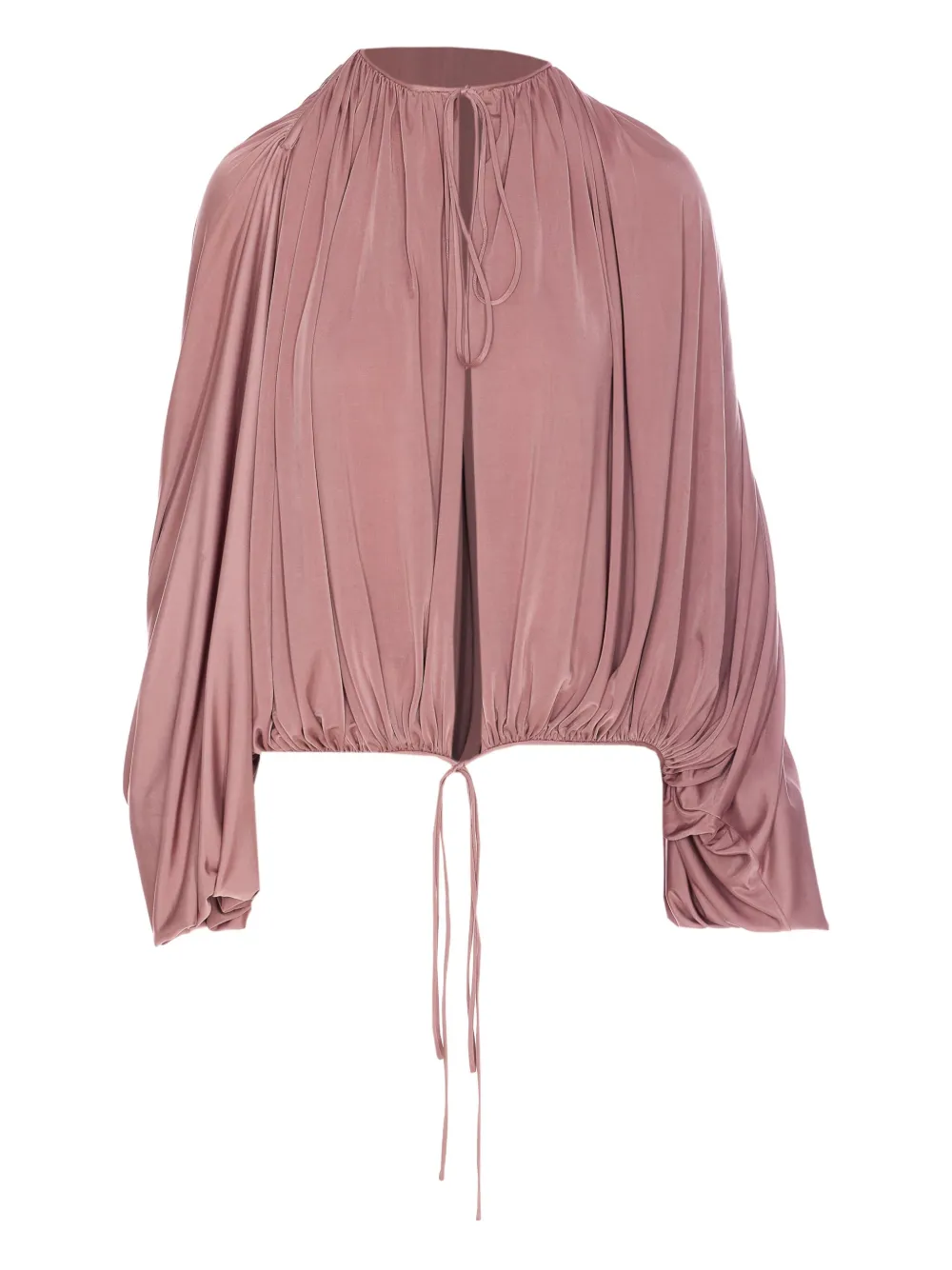 Saint Laurent Blouse met lange mouwen Roze
