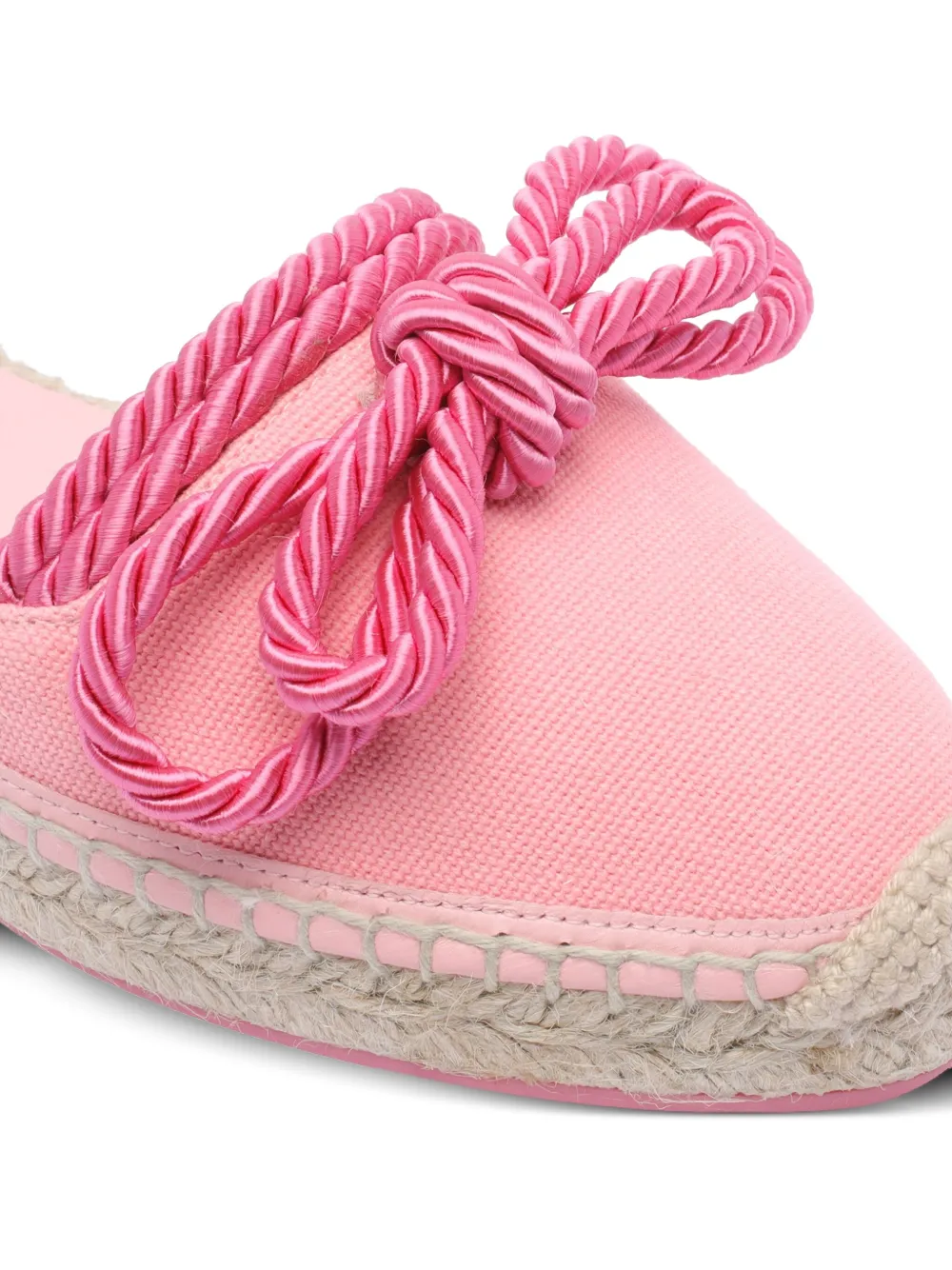 サンダル・ミュール MACH & MACH 'Double Bow Pink Riviera' espadrilles Mach & Mach 'Double Bow Pink Riviera' Espadrilles | ShopSimon