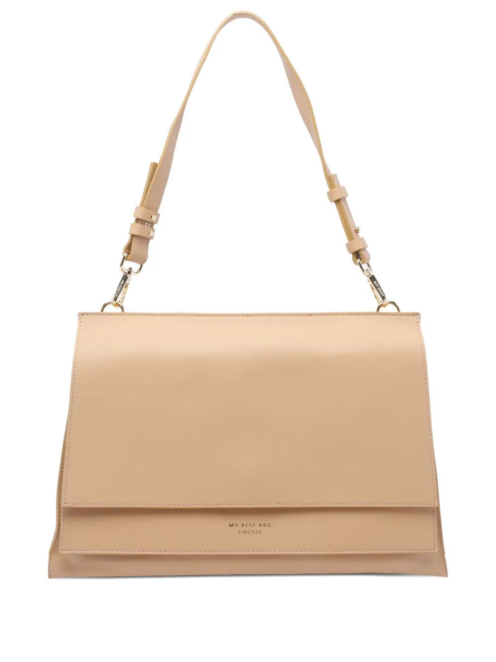 MY BEST BAG レザーショルダーバッグ - ニュートラル MY BEST BAG レザーショルダーバッグ - ニュートラル