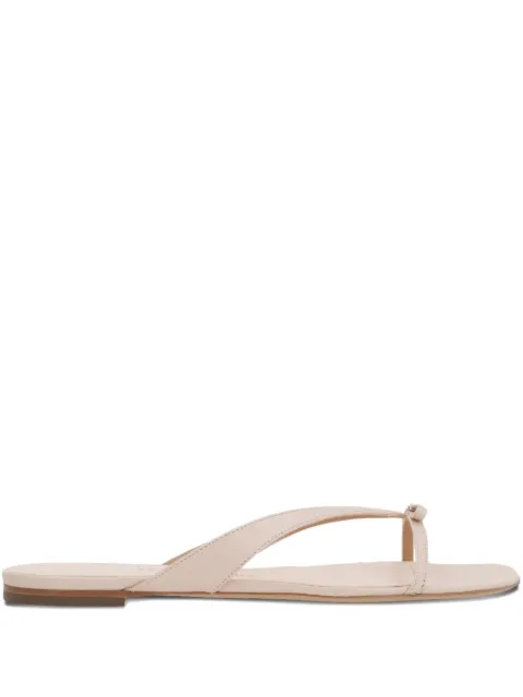 Ferragamo mini bow flip flops