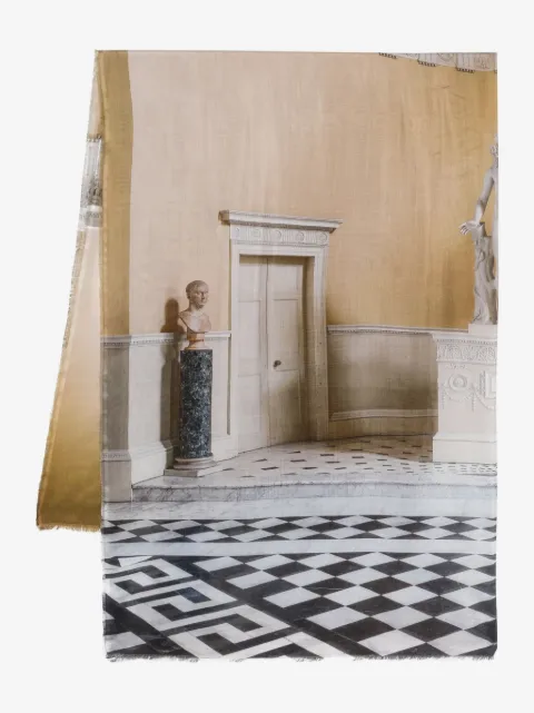 Faliero Sarti Syon House-print scarf
