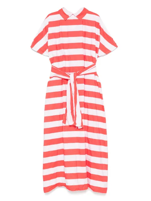 Daniela Gregis striped midi dress 
