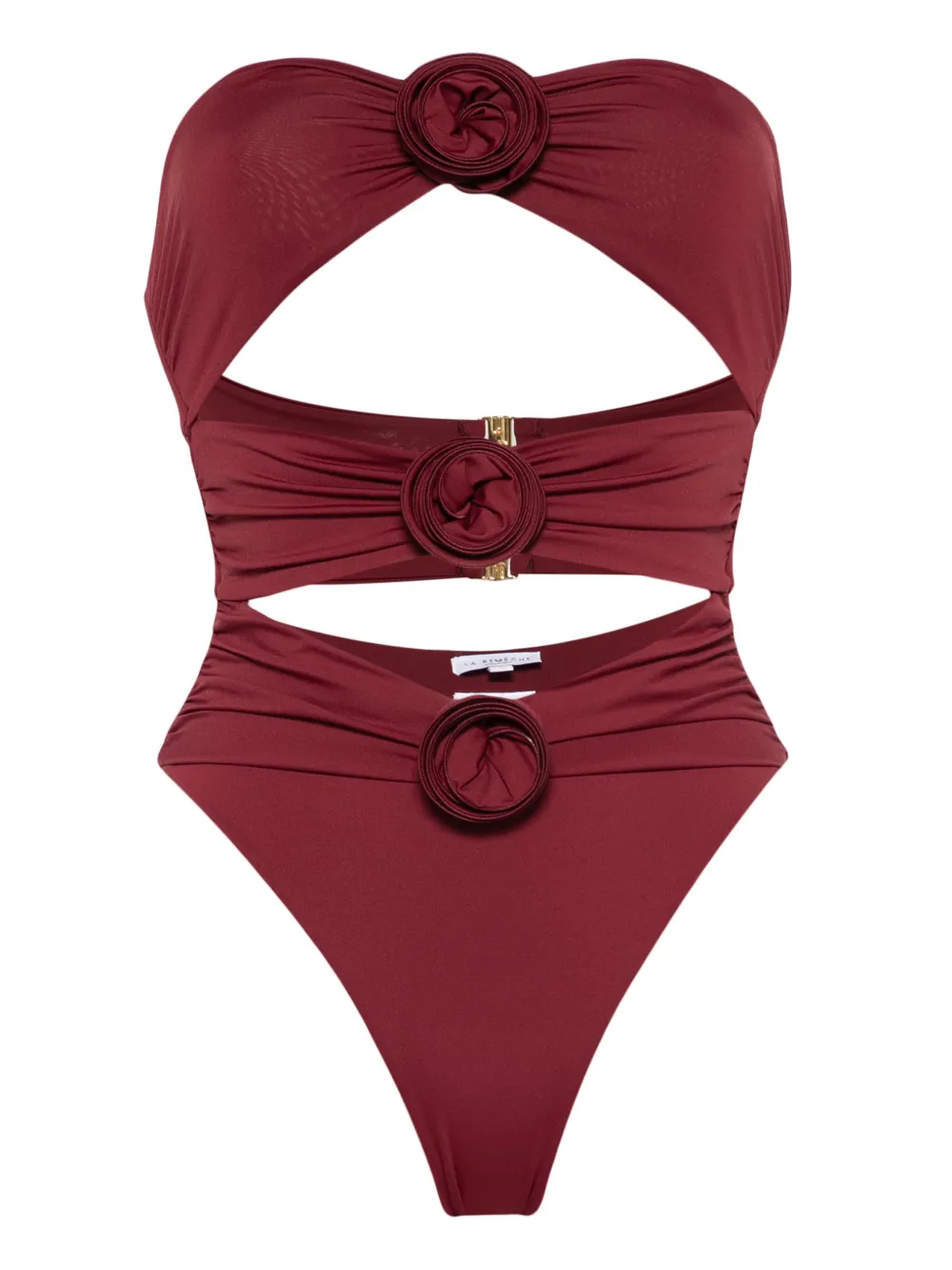 flower-detailing swimsuit