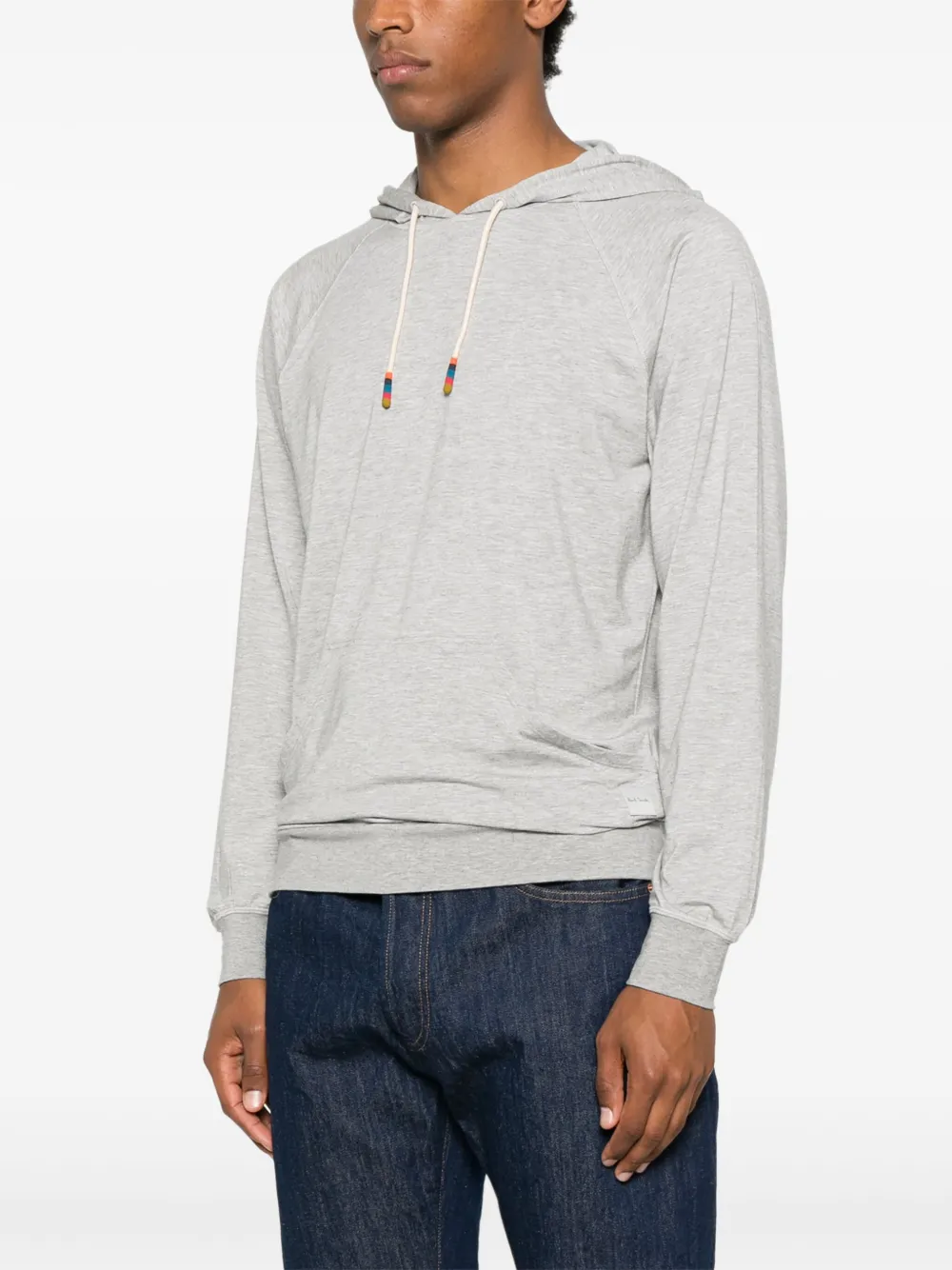 PAUL SMITH LOGO-PATCH HOODIE
