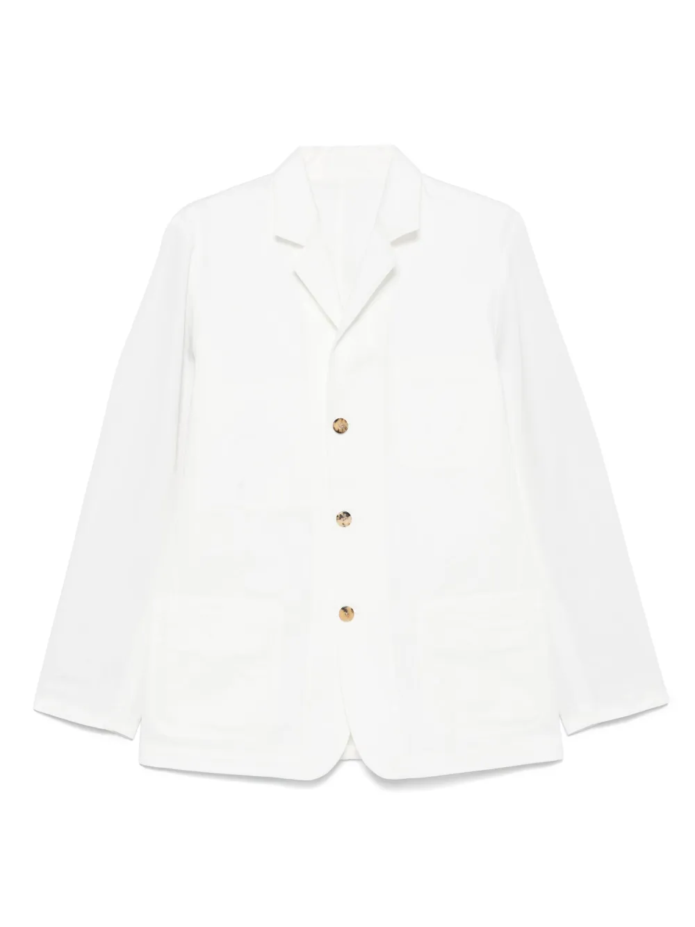 Paul Smith Shirtjack met opgestikte zakken Wit