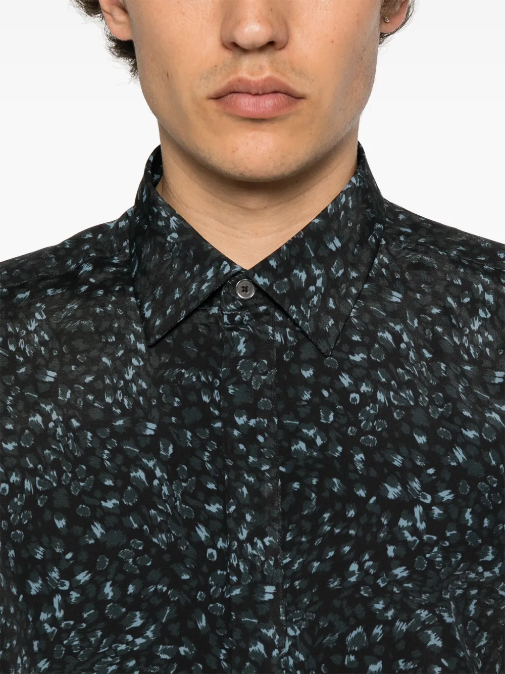 Shop Paul Smith Graphic-print Shirt