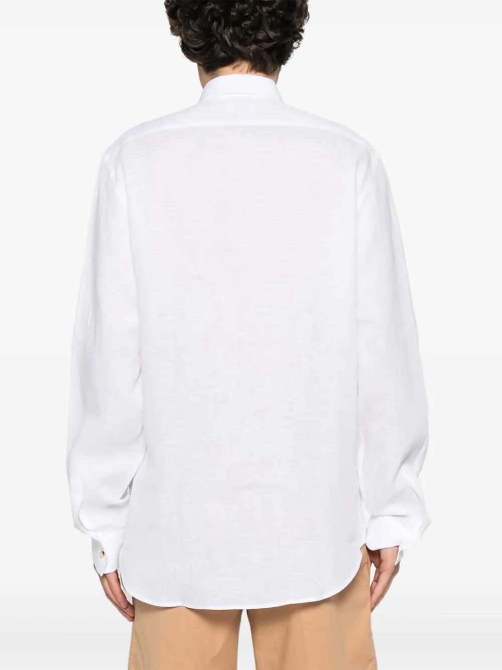 Shop Paul Smith Linen Shirt