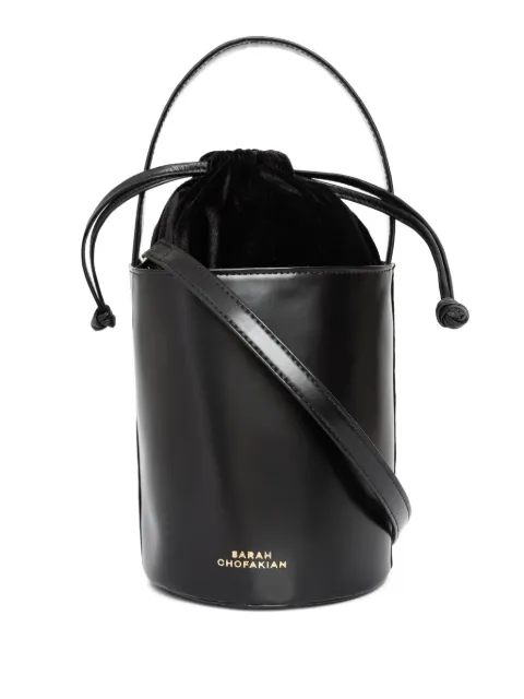 Sarah Chofakian leather bucket bag 