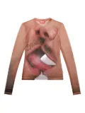 Diesel x Tom of Finland Foundation Pr-T-Sielar T-shirt - Pink