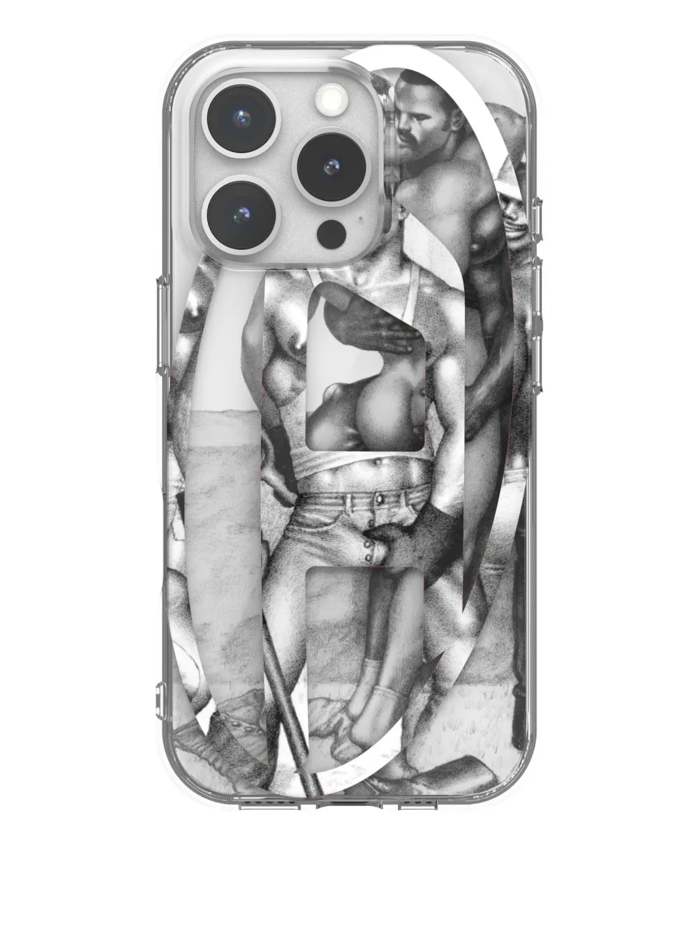 Diesel x Tom of Finland Foundation Cover per iPhone - Grigio