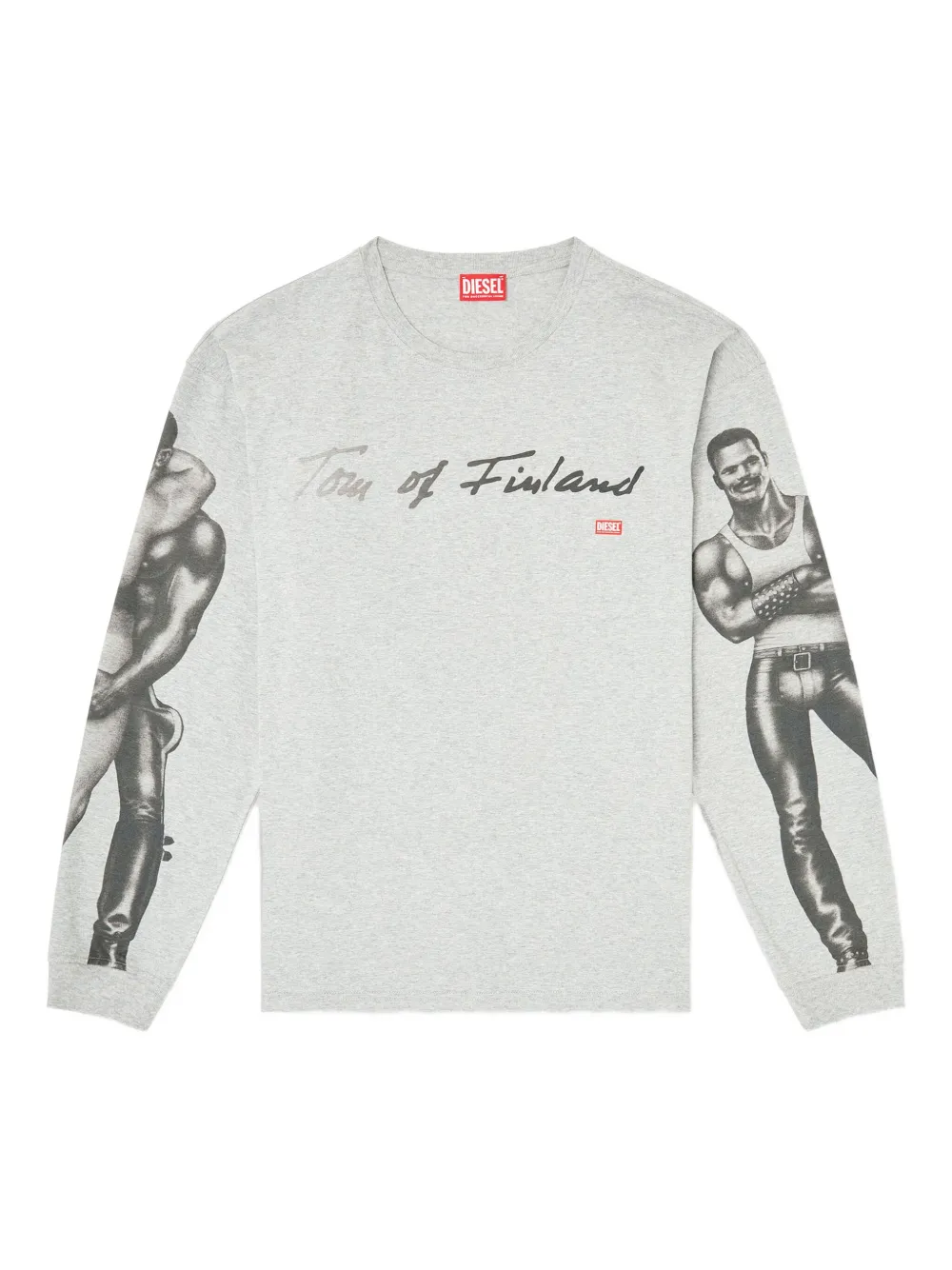 Diesel x Tom of Finland Foundation Box sweater Grijs