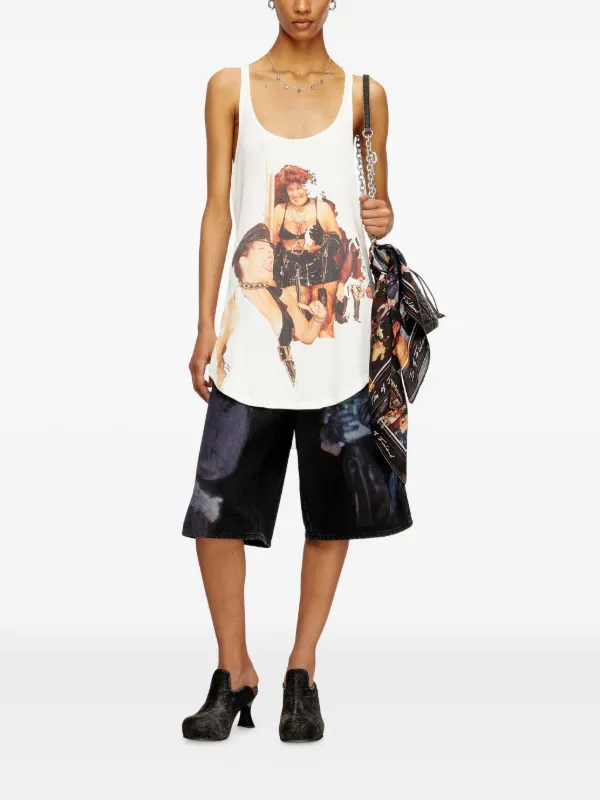 Diesel x Tom Of Finland Foundation Pr-T-Shanry-W-Tom25 Tank Top