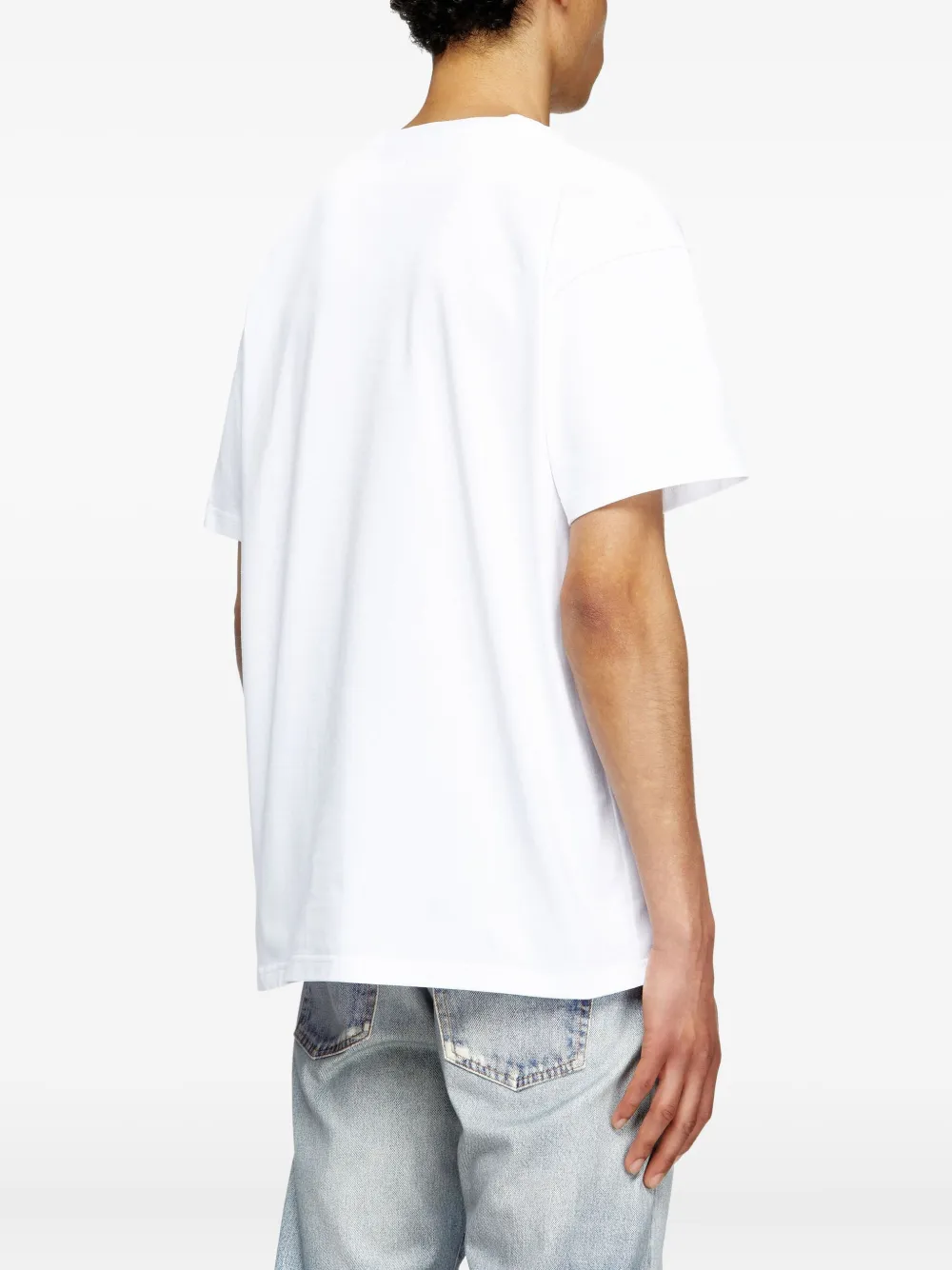Diesel x Tom of Finland Foundation Pr-T-Boxt-Tom T-shirt Wit