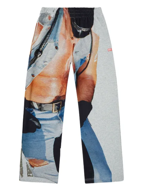 Diesel pantalones con estampado gráfico en colaboración con Tom of Finland Foundation