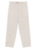 AMARÁNTO linen-blend trousers - Neutrals