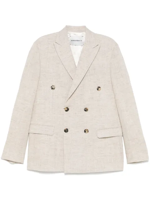 AMARÁNTO double-breasted blazer