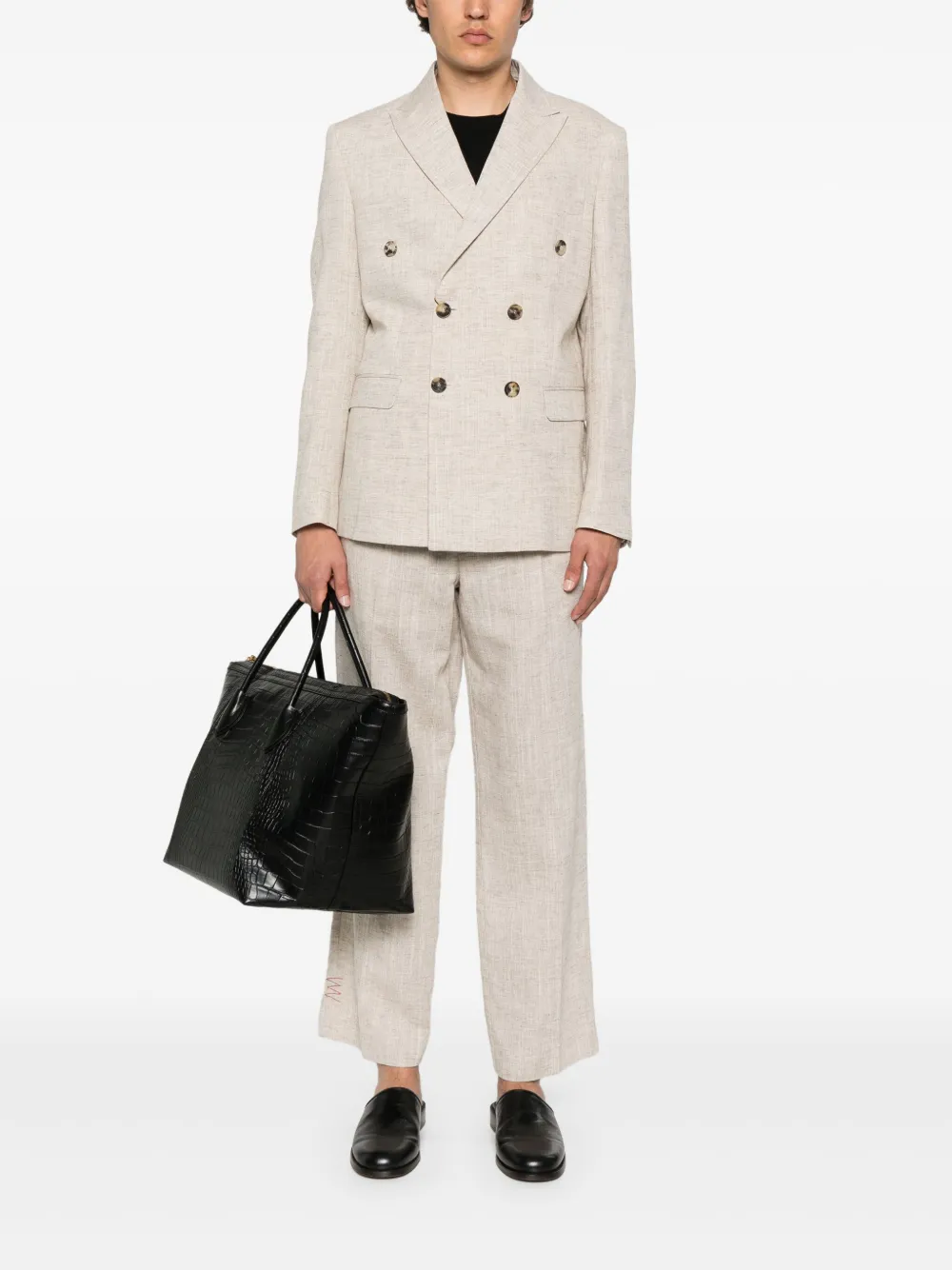 AMARÁNTO Blazer com abotoamento duplo | Blazer | Image 2
