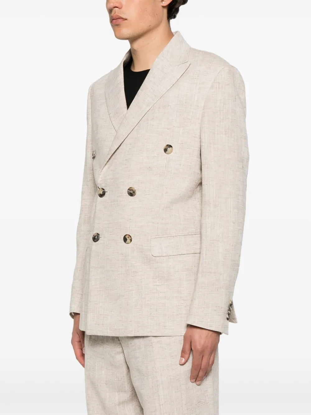 AMARANTO DOUBLE-BREASTED BLAZER
