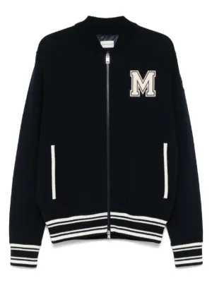 Valentinoヴァレンティノ V Crew パッチ カーディガン Valentino Garavani V Crew Patches V-neck Cardigan | Blue | FARFETCH