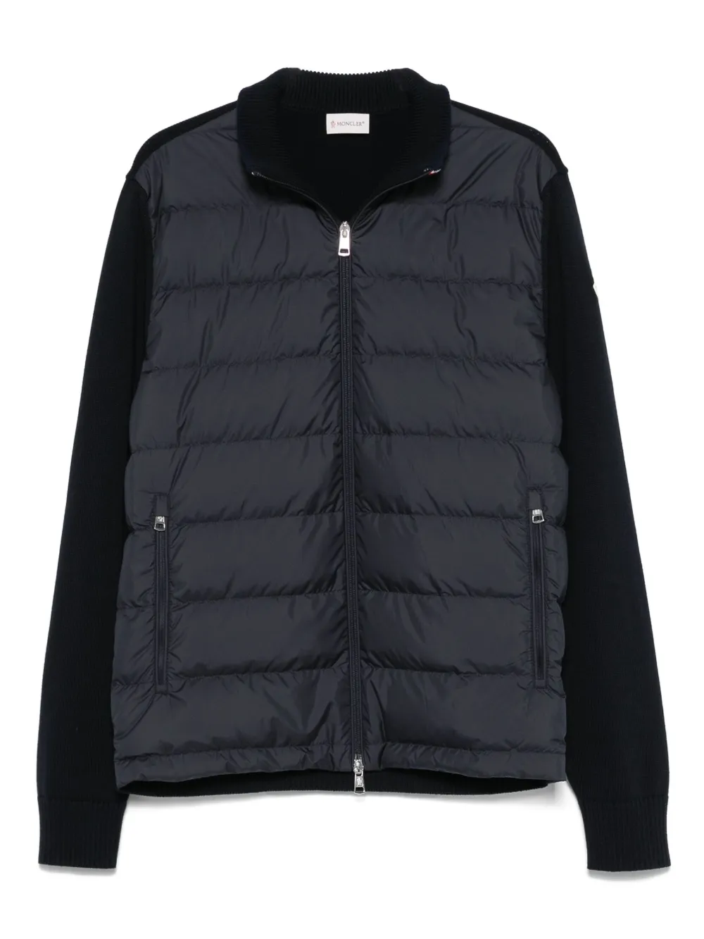 Moncler zip-up padded jacket | Blue | Image 1