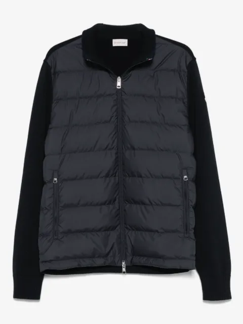 Moncler chamarra capitonada con cierre