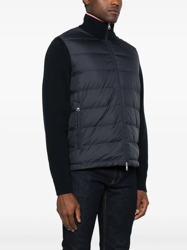Moncler zip-up Padded Jacket | Blue | FARFETCH