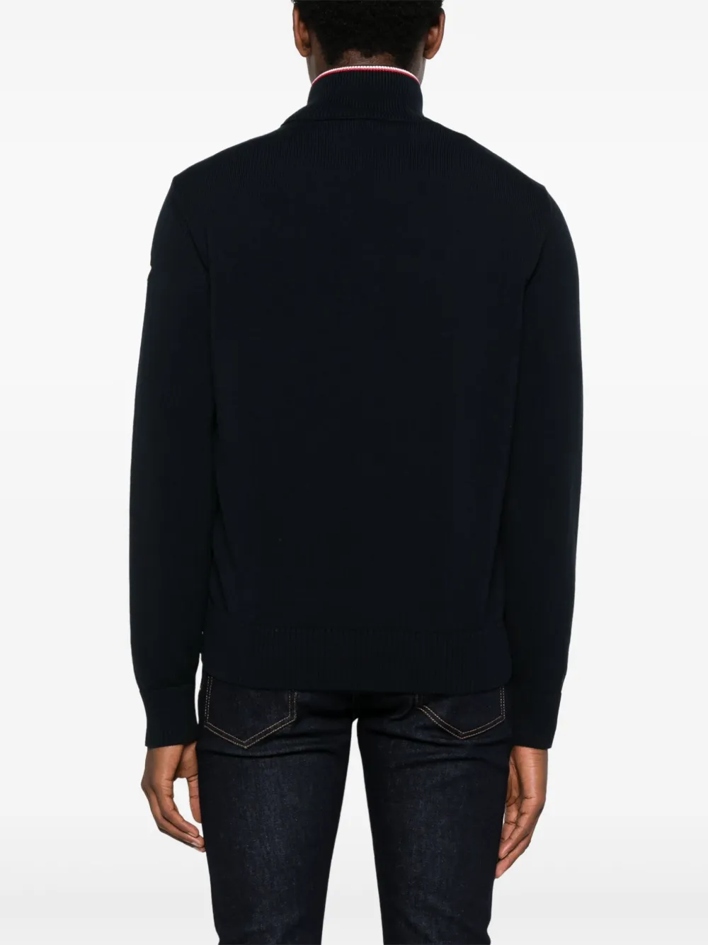 Moncler Gewatteerd jack met rits Blauw