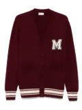Moncler patch-pocket cardigan - Red