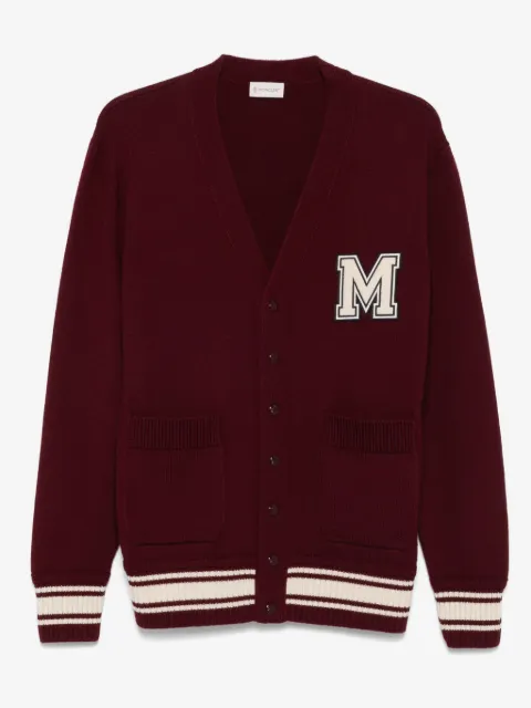 Moncler patch-pocket cardigan