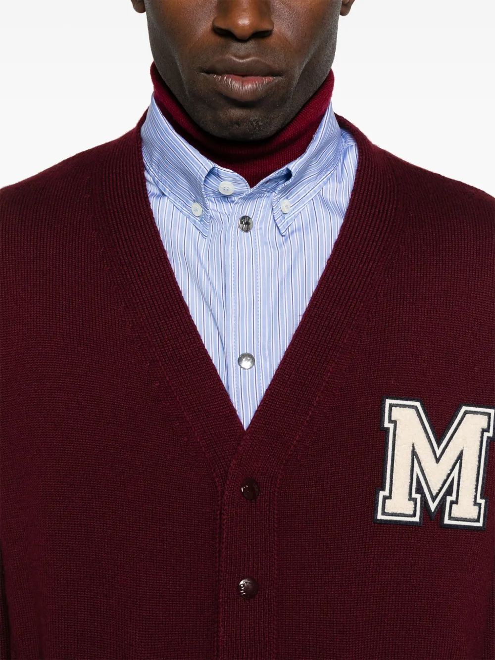 Moncler Vest met opgestikte zak Rood