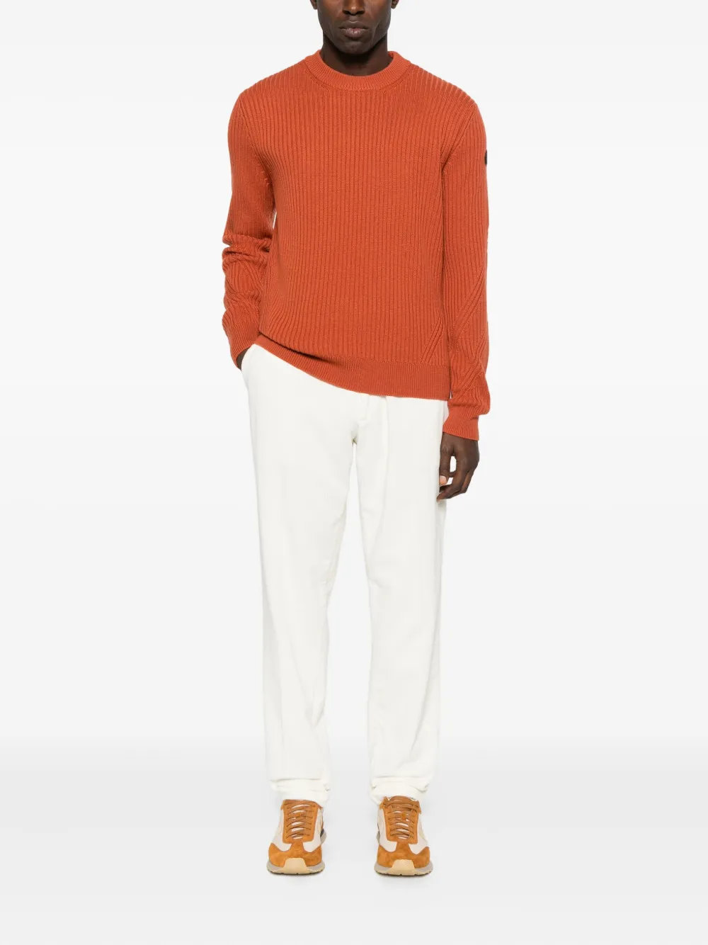 Moncler ribbed crew-neck sweater | Pulls | Image 2