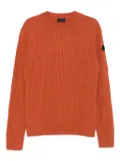 Moncler ribbed crew-neck sweater - Orange