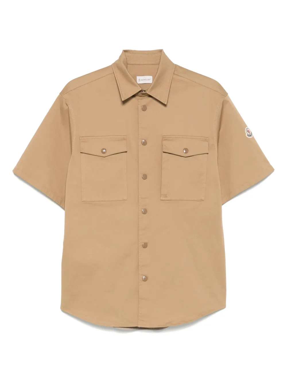 Moncler chemise à poche à rabat | marron | Image 1