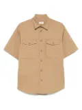 Moncler flap-pocket shirt - Brown