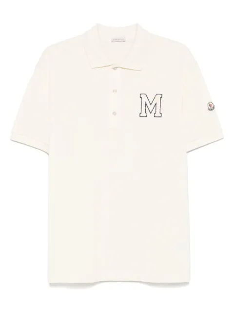 Moncler logo-appliqué polo shirt