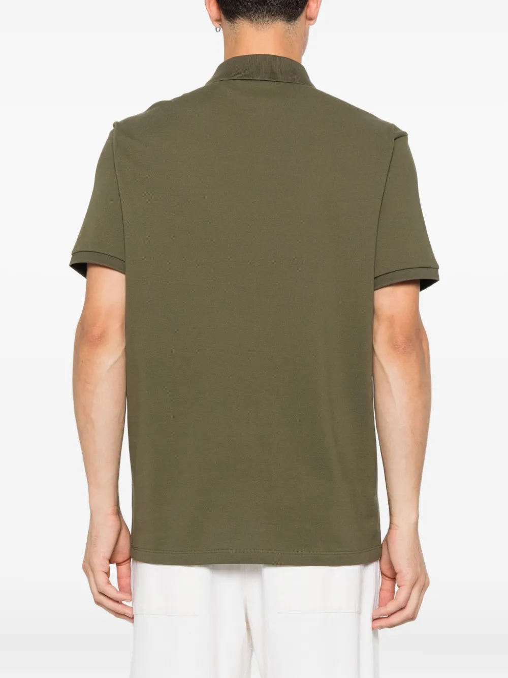Moncler Piqué poloshirt Groen