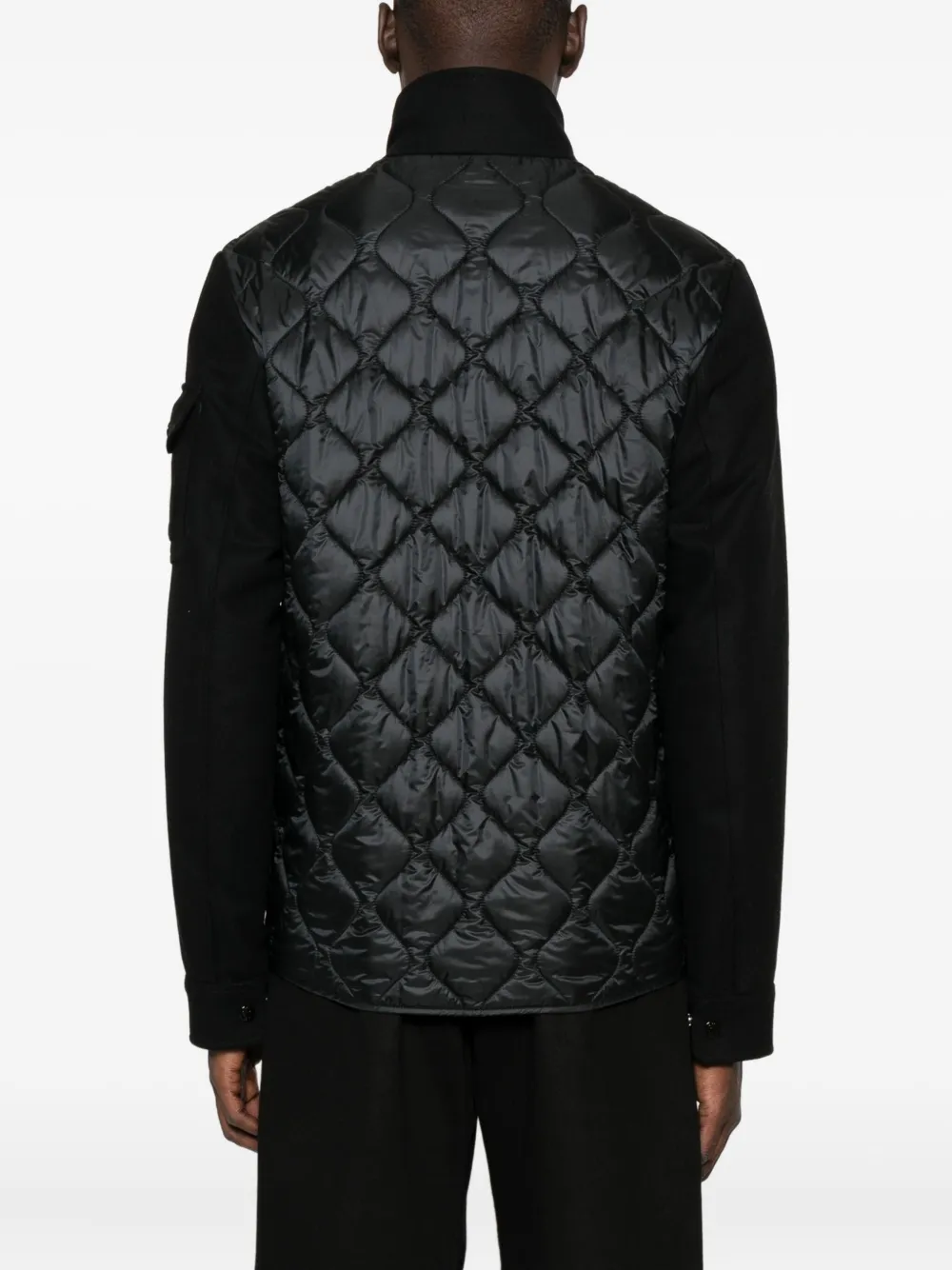 Moncler Gewatteerd jack Zwart