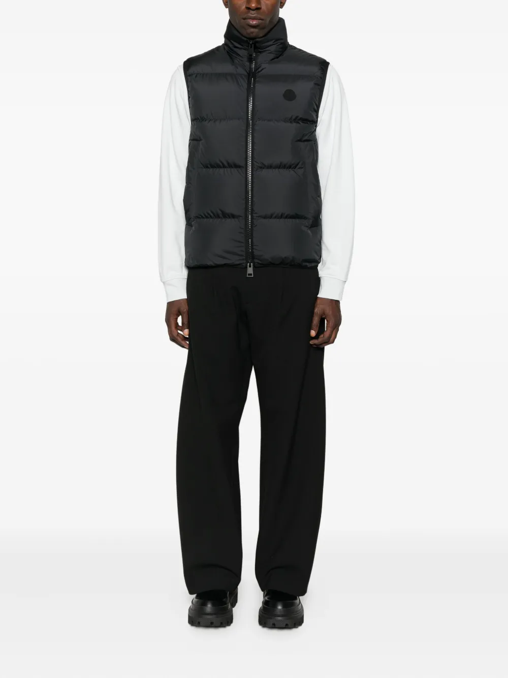 Moncler quilted zip-front vest | Down Jackets | Image 2