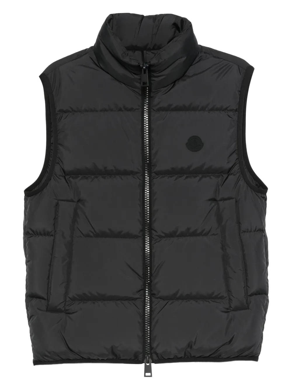 Moncler quilted zip-front vest | Black | Image 1