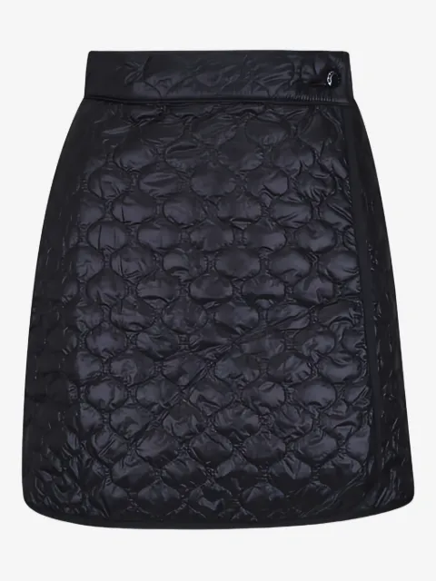 Moncler logo-detail quilted mini skirt