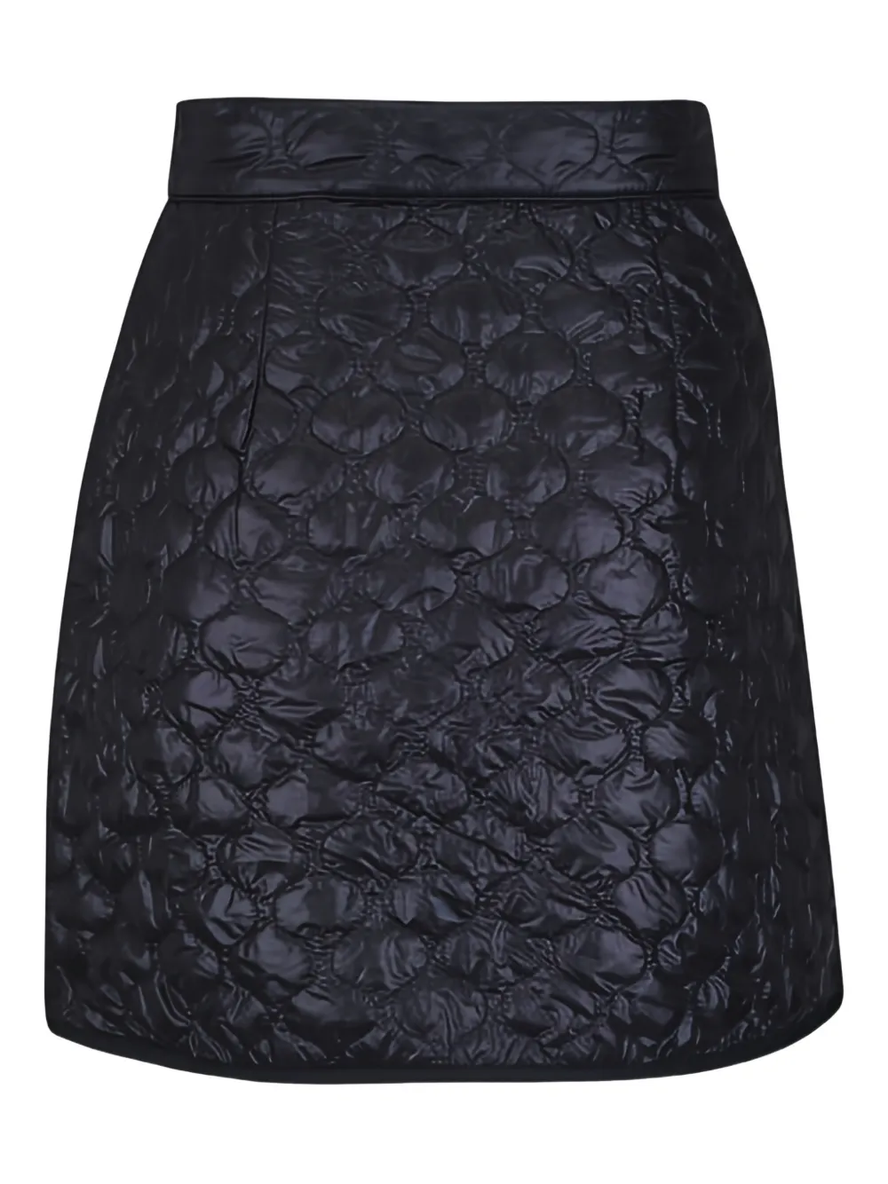  Moncler Quilted Mini Skirt - Black 