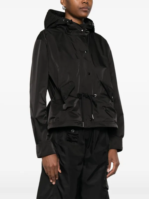 Moncler Noizay Short Parka | Black | FARFETCH